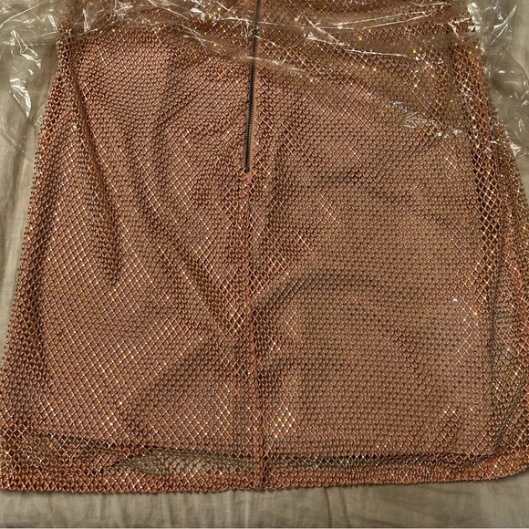 NWT Alice + Olivia Nelle Crystal Embellished Mini dress - Picture 10 of 12